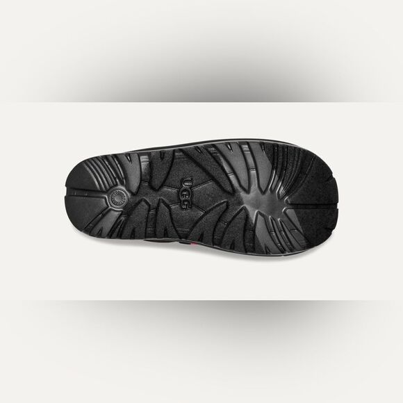 NWOT- UGG- Spaceslider Tech Slide- black and neon pink-Size 9 - Picture 3 of 12